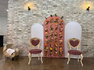 Baby shower event setup