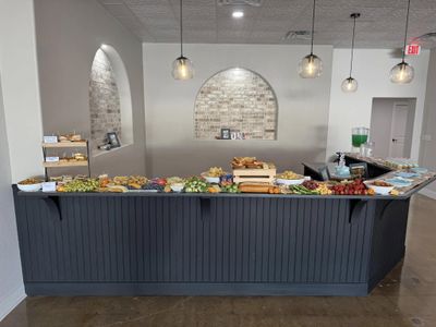 Corporate meeting setup